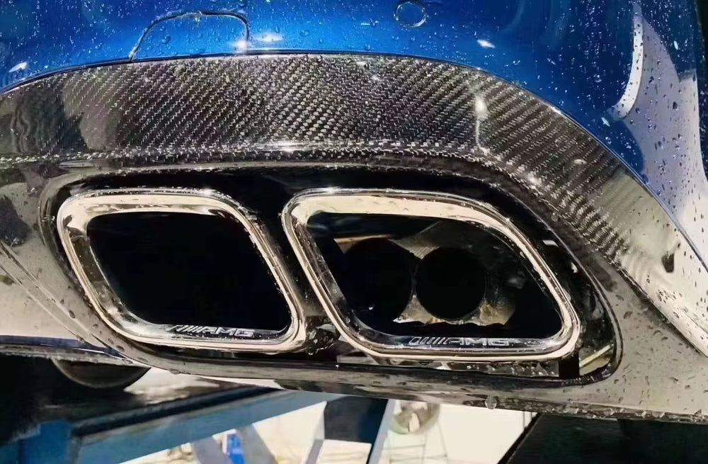Car Bumpers Body Kit for Mercedes W206 C Class MSY Style Carbon Fiber Body Kit