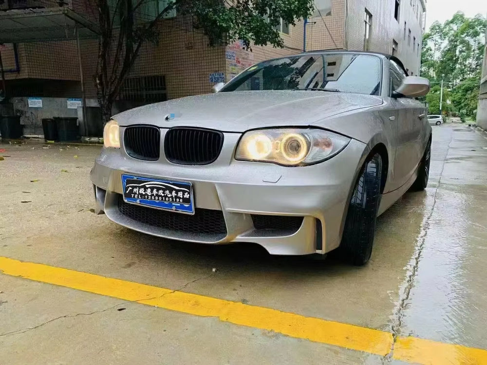 CAR BODY KIT for BMW 1SERIES E82 BMW E87 FRONT BUMPER GRILLE for 1M CAR BUMPER