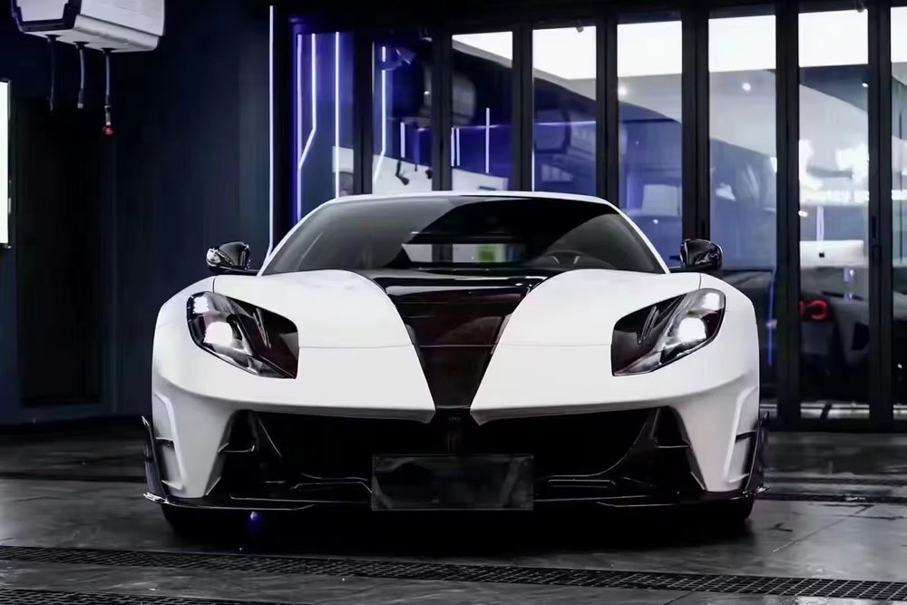 MSY Style Carbon Fiber for Ferrari 812 Superfast for Front and Rear Bumpers