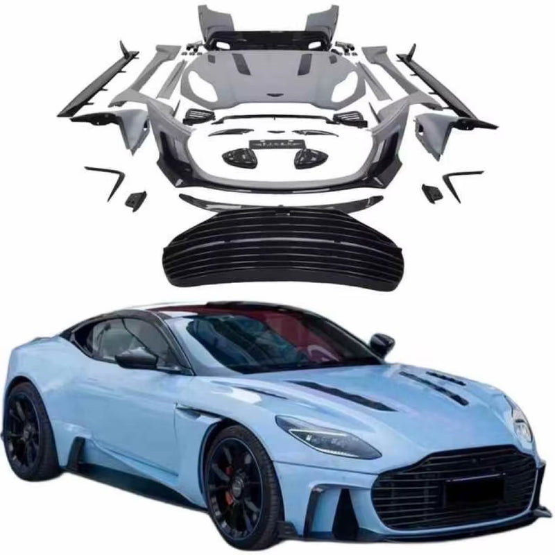MSY Style Body Kit for Aston Martin Db11 Front Bumper Lip Rear Diffuser Side Skirts Car Body Kit