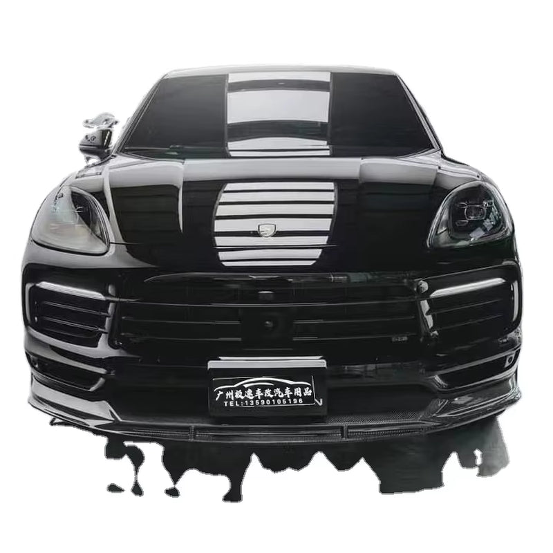 Carbon Fiber Body Kit for Cayenne Coupe Upgraded Fd-Style Carbon Fiber Front Lip Diffuser Body Kit