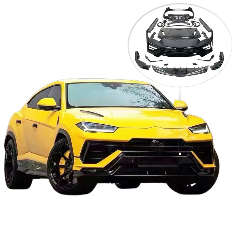 For Lamborghini URUS Upgrade Performance Style Body Kit Front Bumper Rear Bumper Wheel Arches Door Panels Hood Spoiler