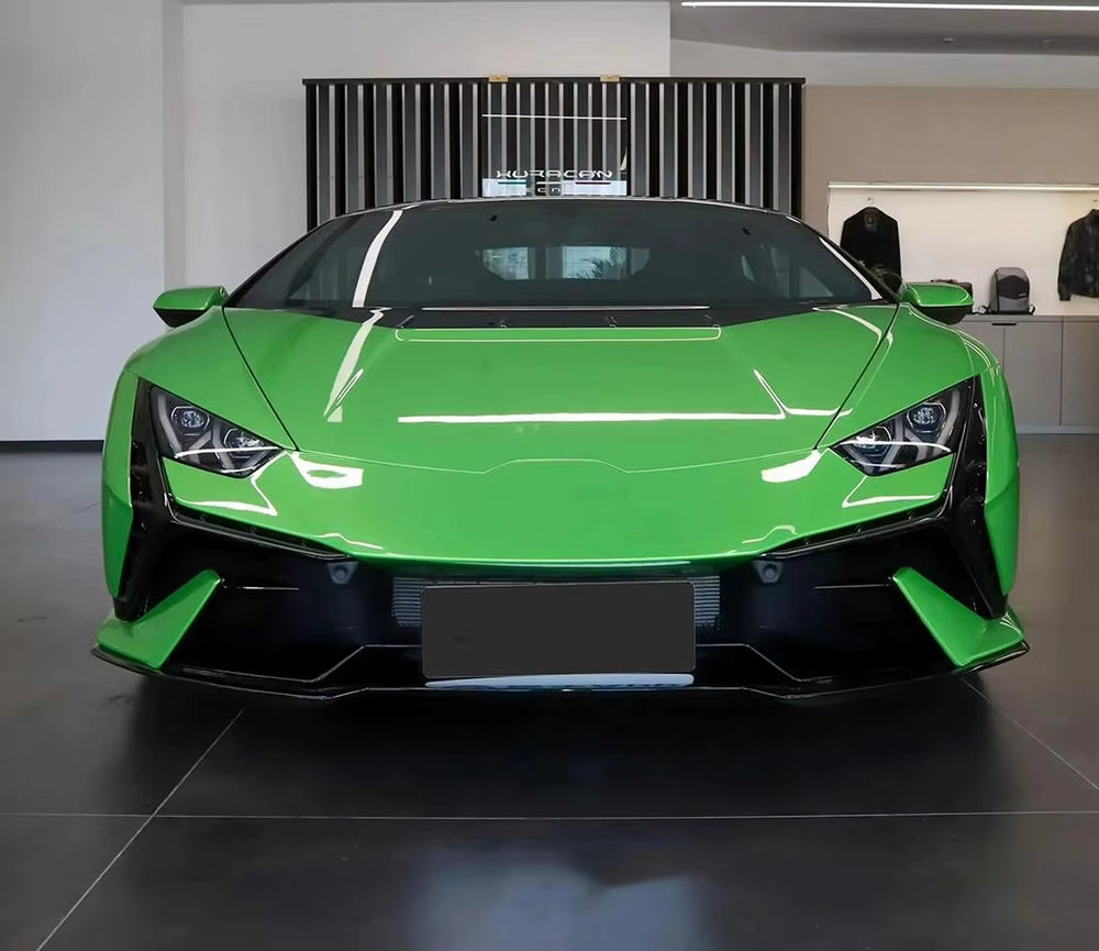 Tecnca Style for Lamborghini Huracan Lp610 Lp580 Evo PP Carbon Fiber Body Kit Front Bumper Rear