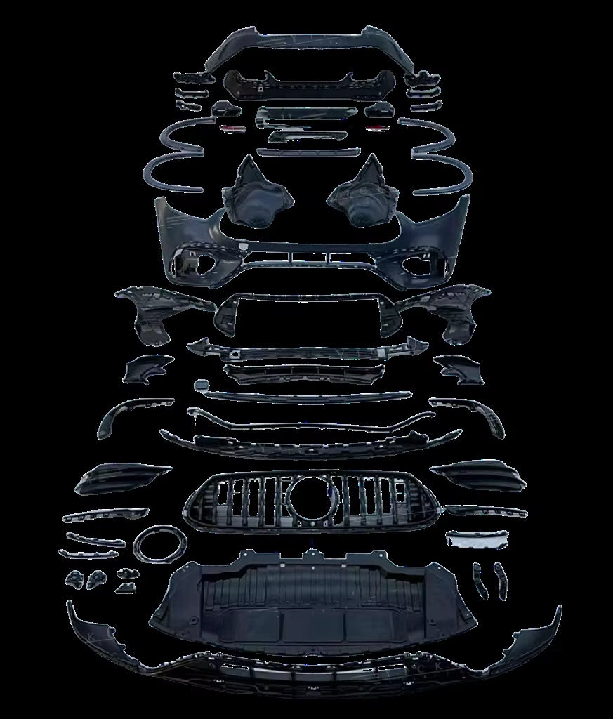 Upgrade to GLC63 AMG Style for Mercedes-Benz 2024 X254 Body Kit Front Bumper Kits with Lip