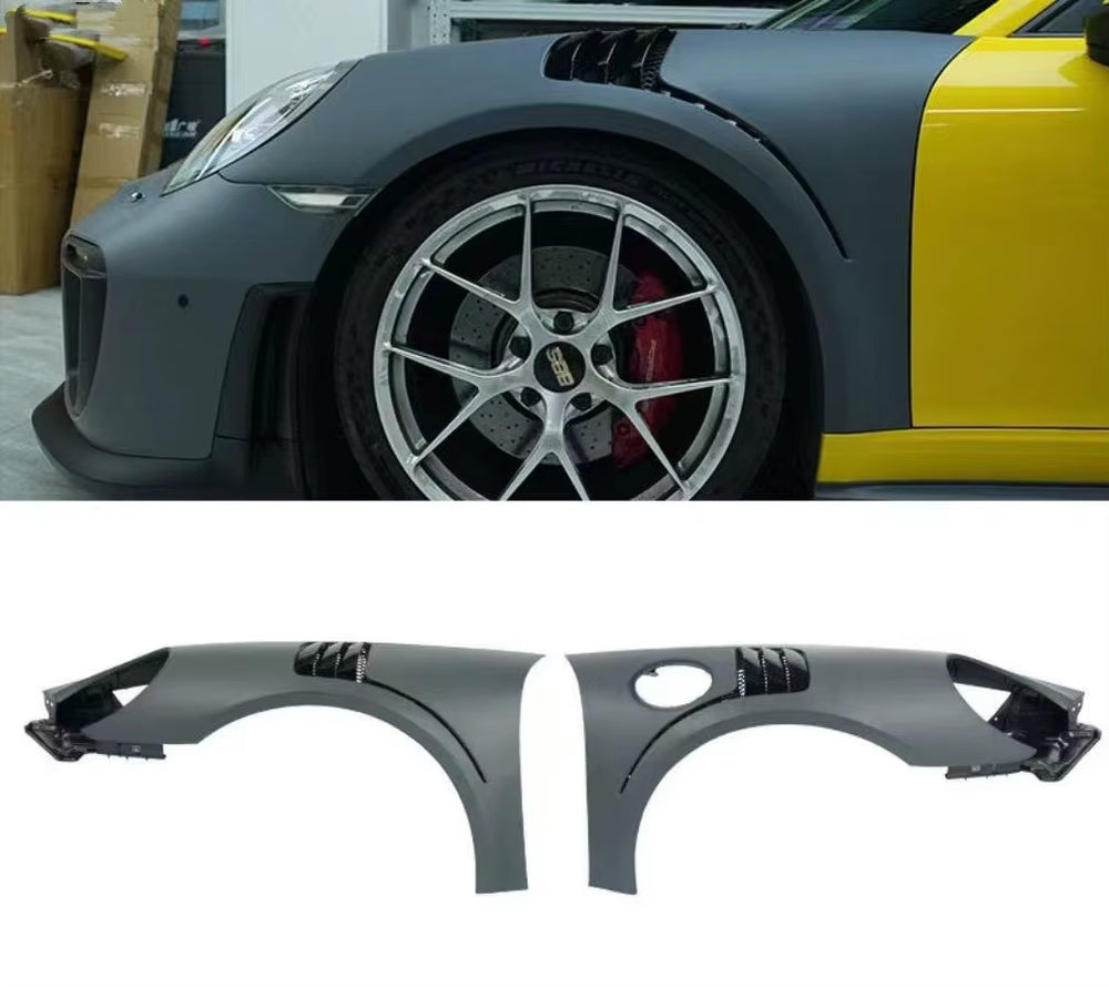 Pp Material for Porsche 911 991 Carrera Upgrade GT2RS Front Bumper and Rear Bumper Side Skirt Cover Fender